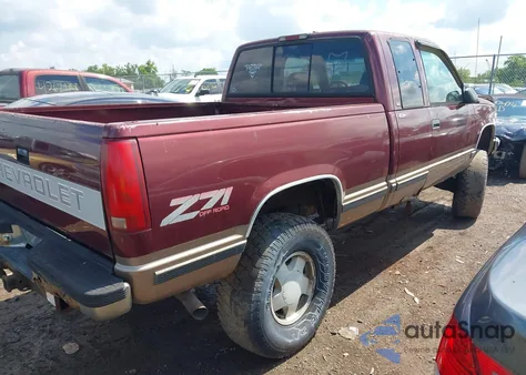 1997 Chevrolet K1500 Fleetside from USA, damaged, VIN 2GCEK19R1V1202235